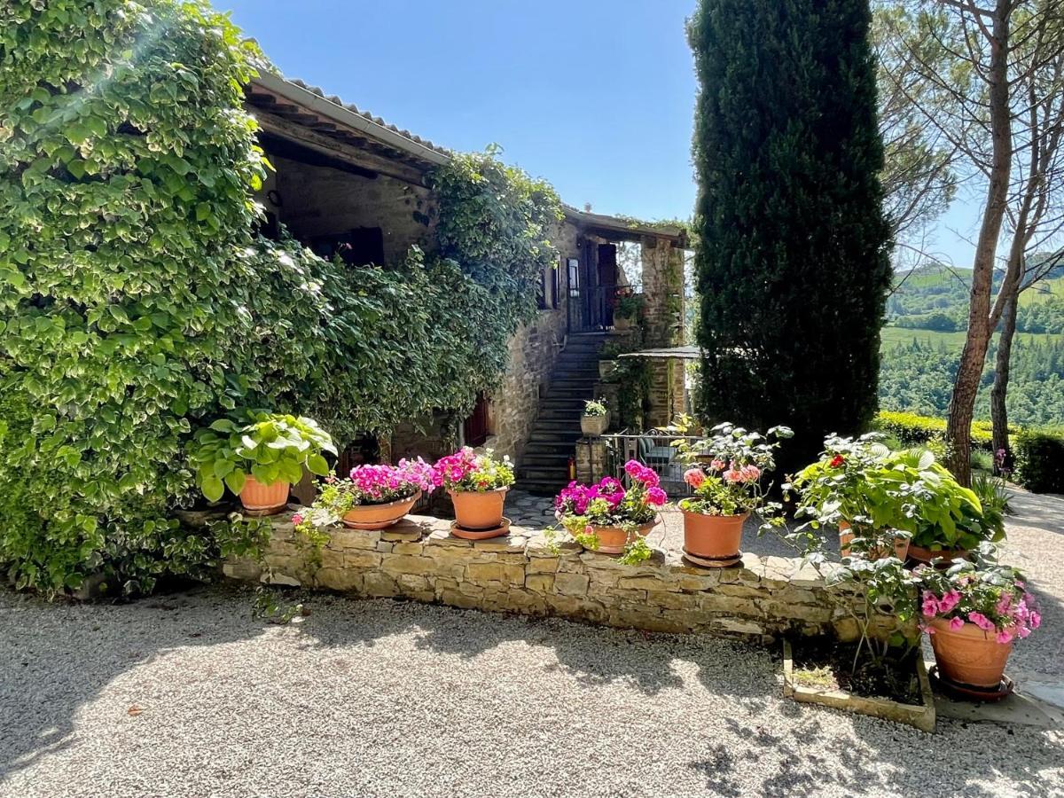 La Panoramica Gubbio - Maison De Charme - Casette E Appartamenti Self Catering Per Vacanze Meravigliose! Exteriör bild